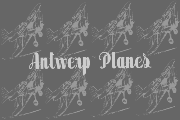 Antwerp Planes Font: A Display Typeface for Campaigns