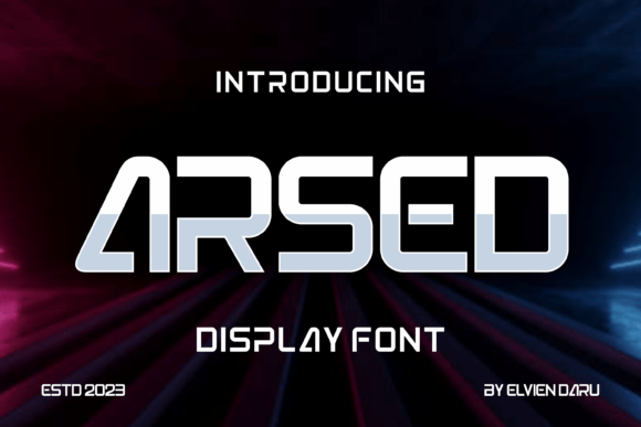 Arsed Font: Elevating Small Business Brand Identity