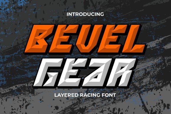 Bevel Gear Font Review: 3D Type for Campaigns