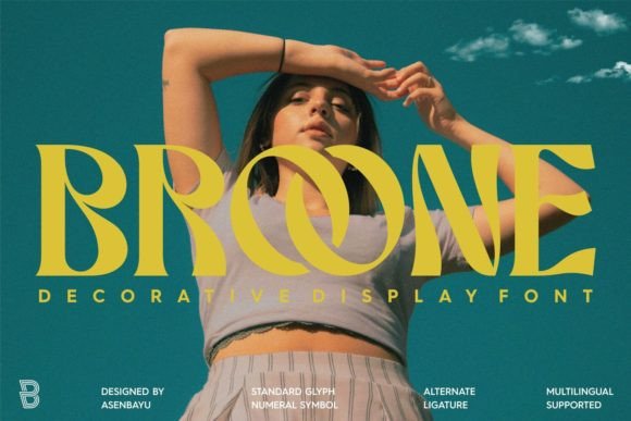 Broone Font Review: Digital Layouts & Branding