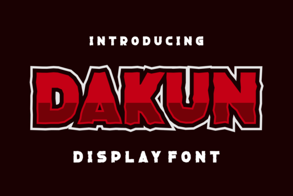 Dakun Font: Elevating Editorial Layouts with Bold Display Type