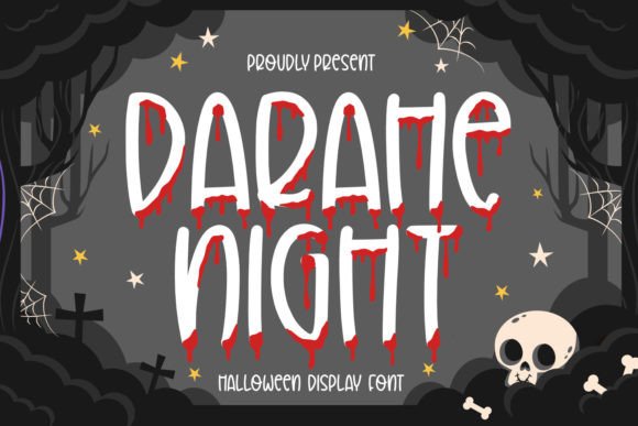 Darahe Night Font Review: Testing a Gore Display Typeface
