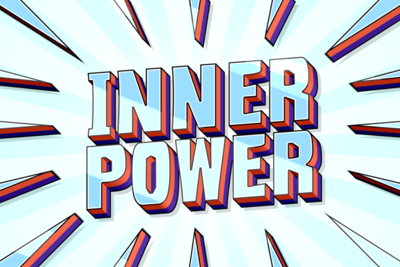 Inner Power Font: Bold Display Type for Makers