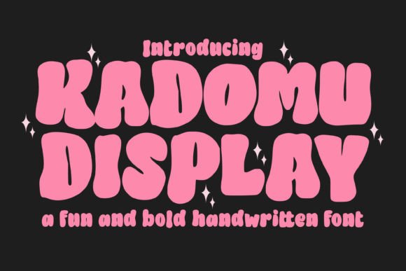 Kadomu Font: Playful Branding for Small Business