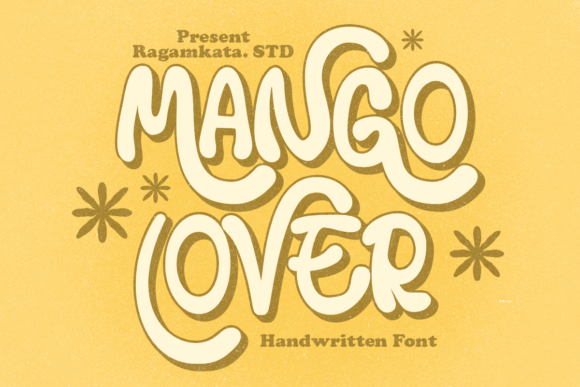 Mango Lover Font: Playful Display Type for Makers