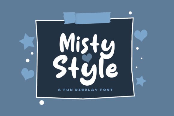 Misty Style Font Review: A Playful Display Typeface for Branding