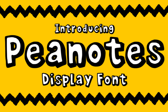 Peanotes Font: Adding Retro Cartoon Charm to Web Layouts