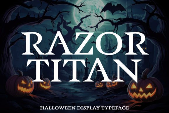 Razor Titan: A Designer’s Take on This Display Font