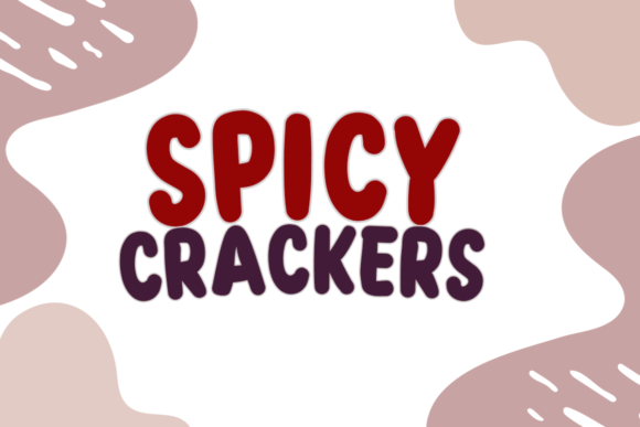 Spicy Crackers Font: Playful Display Type for Web Design