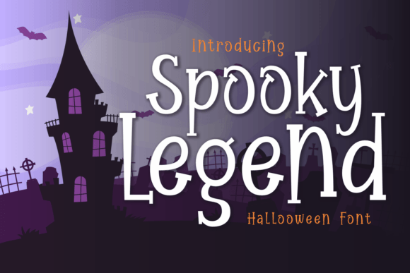 Spooky Legend Font: A Web Designer’s Layout Test
