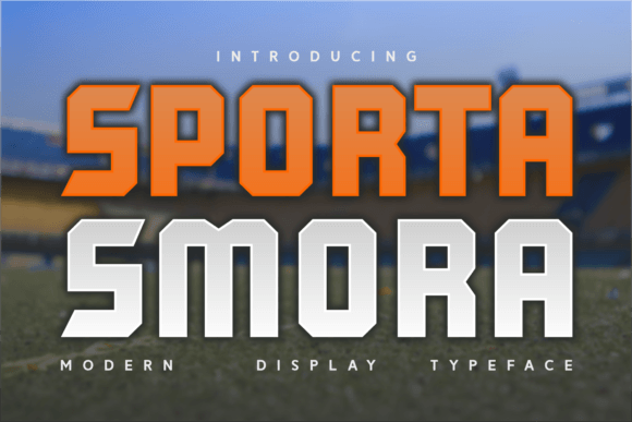 Sporta Smora Font: Bold Branding for Active Businesses
