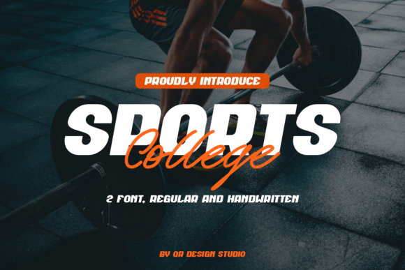 Sports College Font for Bold Editorial Design