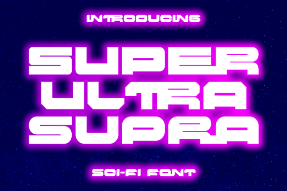Super Ultra Supra Font: Bold Branding for Business