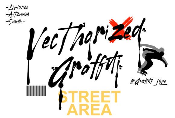 Vecthorized Graffiti Font: Bold Display Type for Campaigns