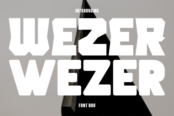 Wezer Font Review: A Bold Display Typeface for Modern Branding